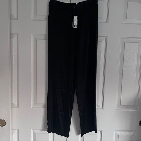 Fleur du Mal Washable Silk PJ Pant Black Large MSRP $195 - Picture 6 of 6
